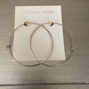 Michael Kors hoop earrings
